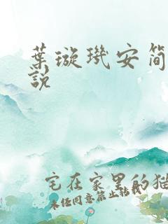 叶璇玑安简阳小说