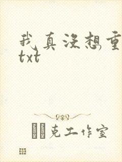 我真没想重生啊txt