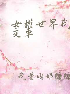 女权世界我是公交车