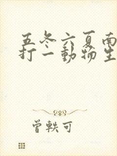 五冬六夏南北聚打一动物生肖