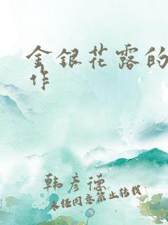 金银花露的代表作