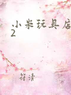 小米玩具店老板2