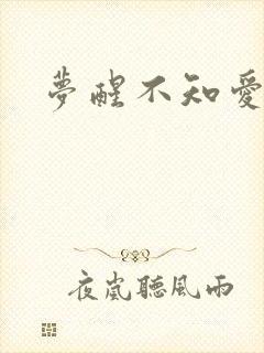 梦醒不知爱欢凉
