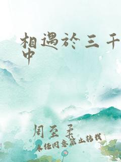 相遇于三千肉文中