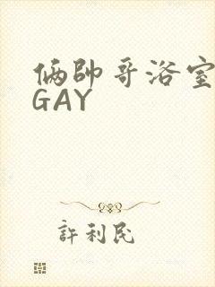 俩帅哥浴室互攻GAY