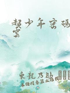 超少年密码百度云