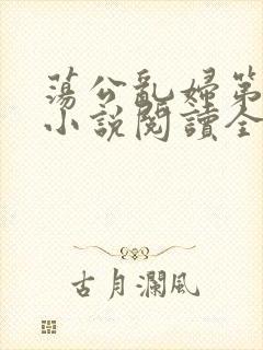 荡公乱妇第1章小说阅读全文