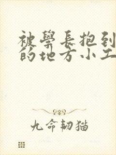 被学长抱到没人的地方小工具