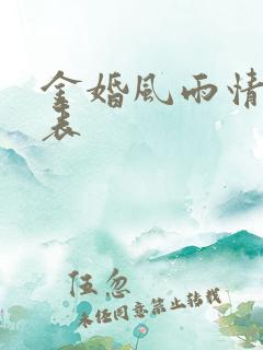 金婚风雨情演员表