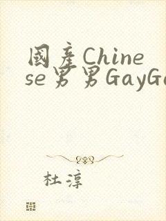 国产Chinese男男GayGayAPP