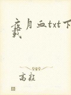 夜月血txt下载