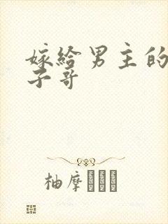 嫁给男主的病秧子哥