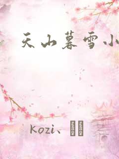天山暮雪小说