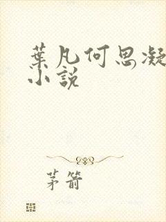 叶凡何思凝七月小说