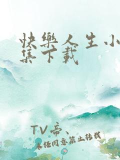 快乐人生小说全集下载