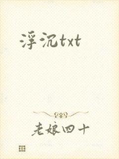 浮沉txt