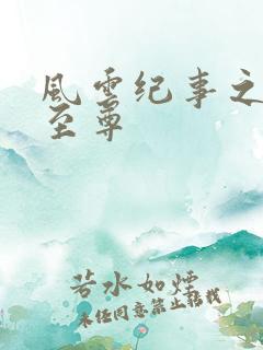 风云纪事之唯武至尊