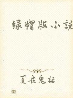 绿帽版小说