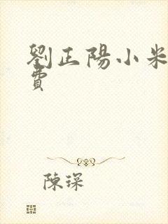 刘正阳小米多免费