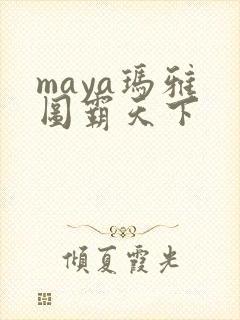 maya玛雅 图霸天下
