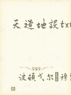 天造地设txt