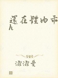 还在体内乖吃饭h