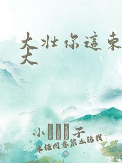 大壮你这东西真大