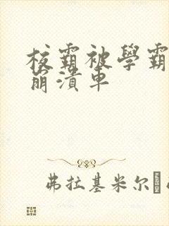 校霸被学霸玩到崩溃车