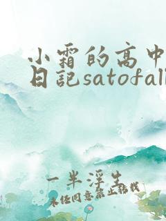 小霜的高中成长日记satofall