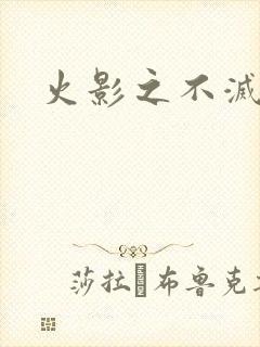 火影之不灭传说