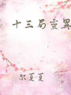 十三局灵异档案