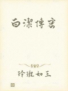 白洁传密