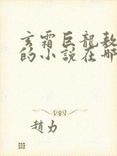 玄霜巨龙敖无极的小说在哪里看