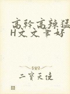 高干高辣猛高辣H文文笔好