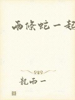 两条蛇一起要我