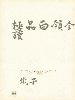 极品白领全文阅读