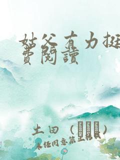 姑父有力挺送免费阅读