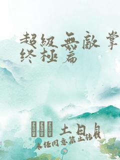 超级无敌掌门人终极篇