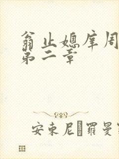 翁止媳庠周梦莹第二章