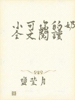 小可你的奶真大全文阅读