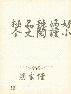 极品辣妈好v5全文阅读小说