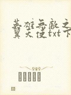 英雄无敌之十二翼天使txt下载