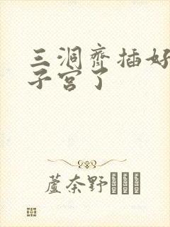 三洞齐插好深到子宫了