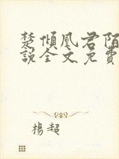 楚倾凰君陌尘小说全文免费阅读