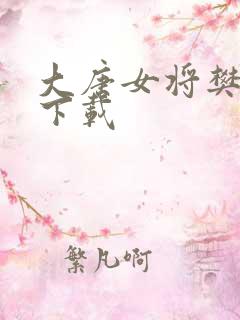 大唐女将樊梨花下载