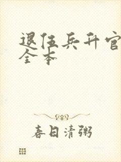 退伍兵升官记 全本