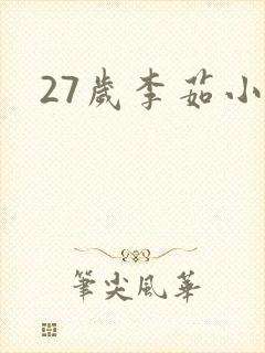 27岁李茹小说