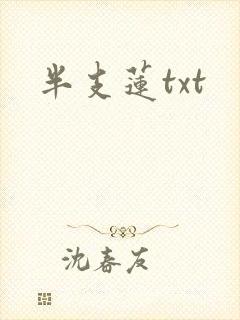 半支莲txt