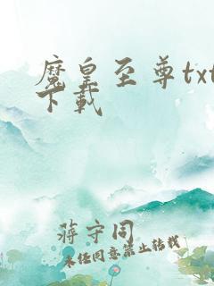 魔皇至尊txt下载