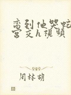 脔到他哭蛇双根宫交h视频